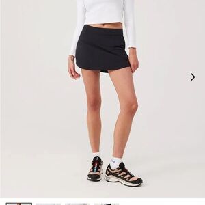 Outdoor Voices Black Exercise Skort
